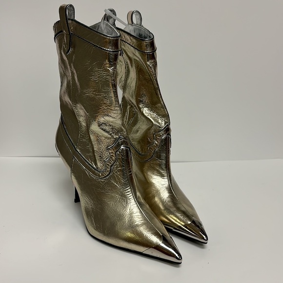 Jeffrey Campbell El Paso Boots Size 10 - Picture 3 of 10